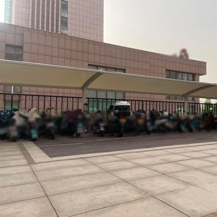 临颍县膜结构电动车棚